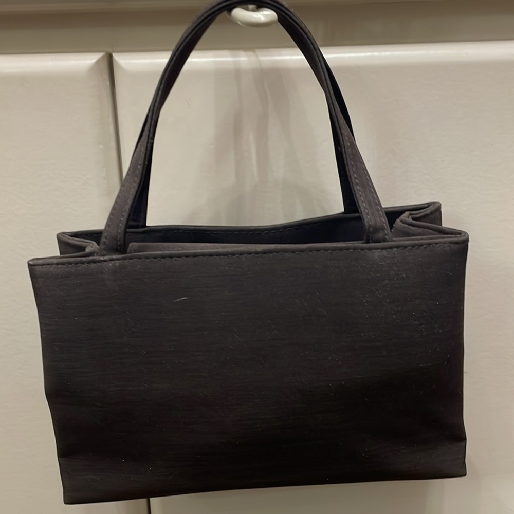 Brown evening bag